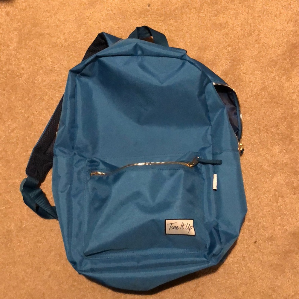 Tone It Up Blue Backpack